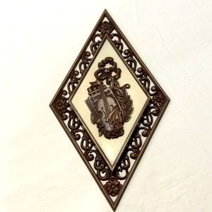 Cello Violin Syroco Picture No 4271 Made in USA